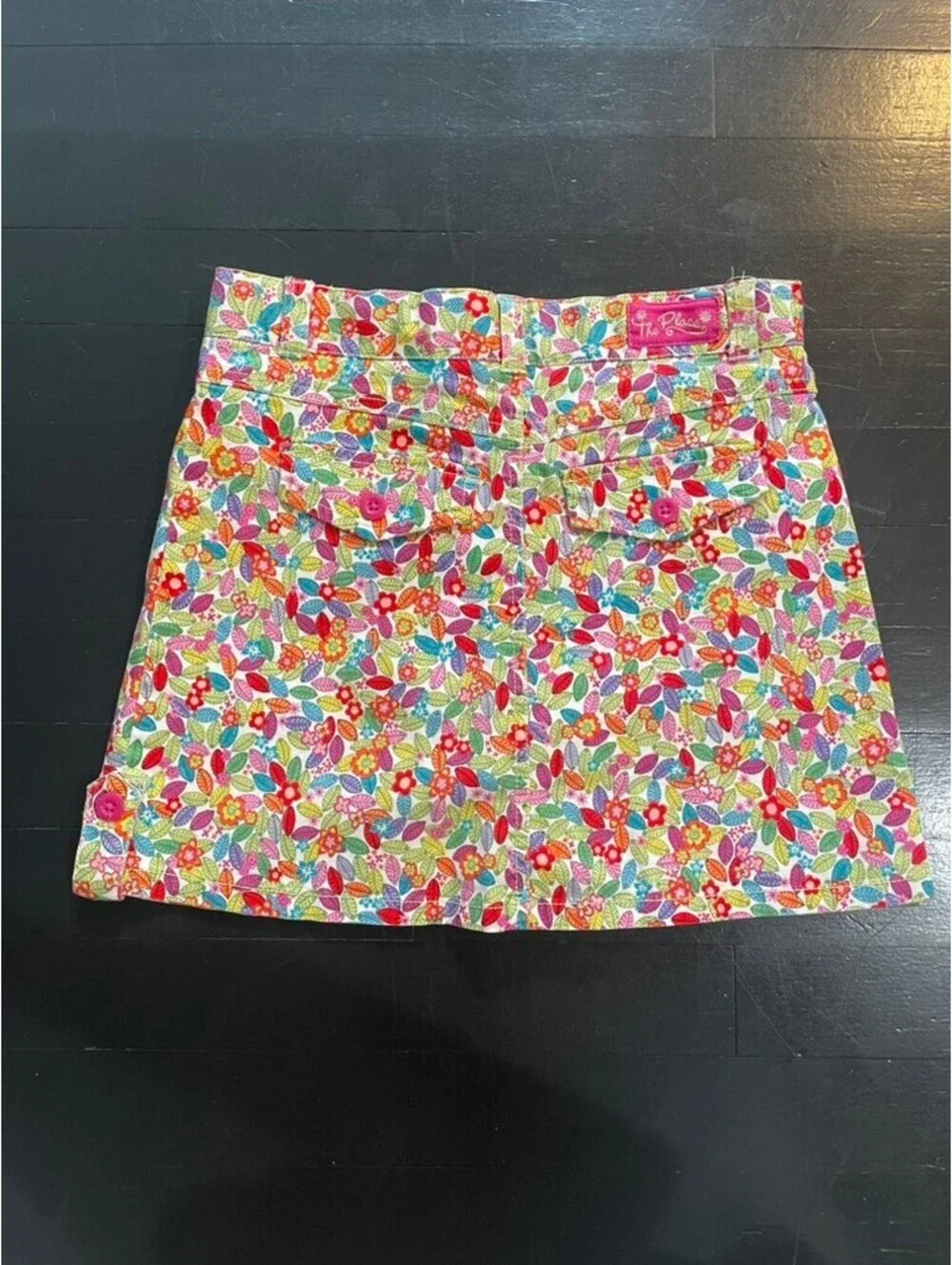 The Children's Place Girls' Floral Stretch Skirt Size 12 (XS)